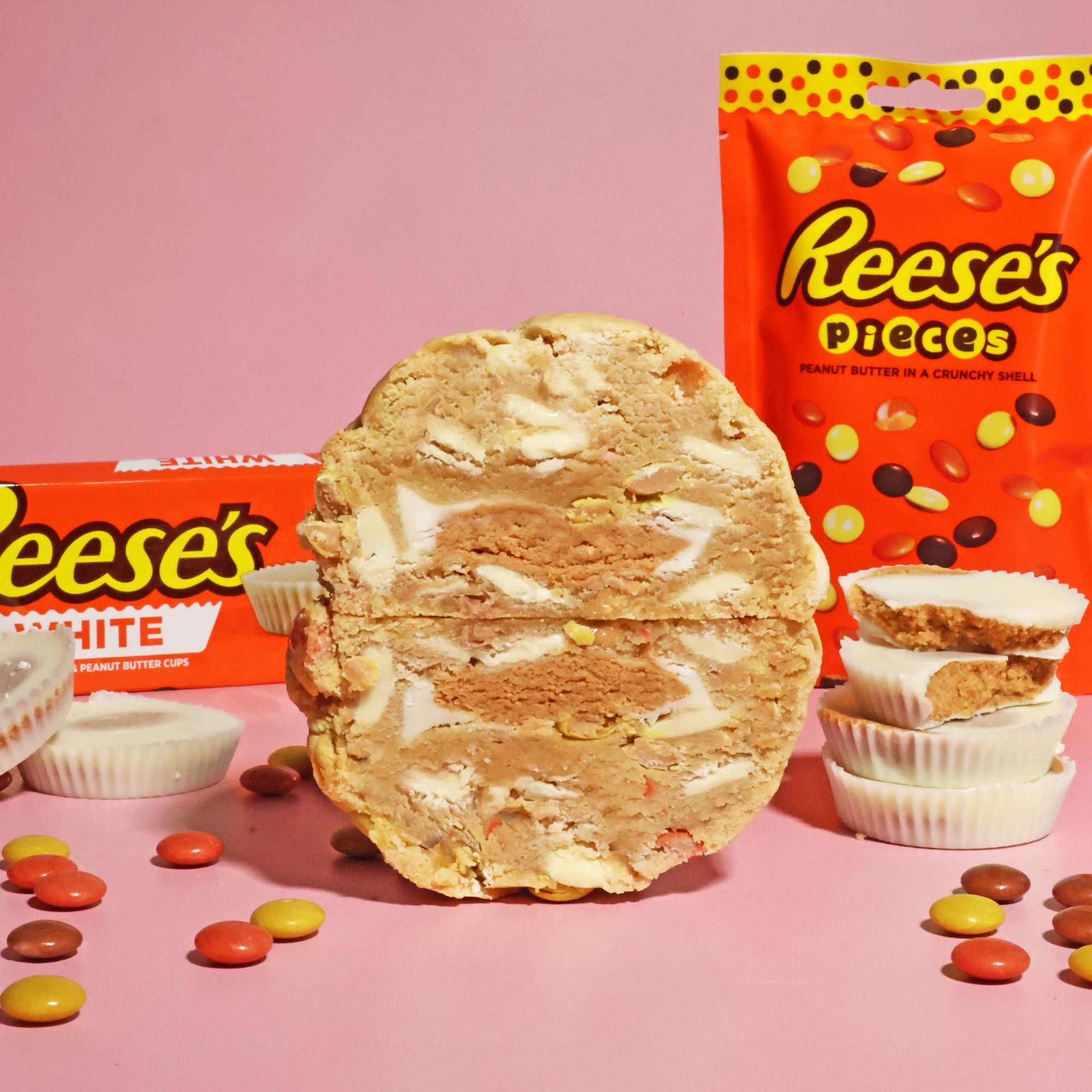 WHITE REESE'S PIECES